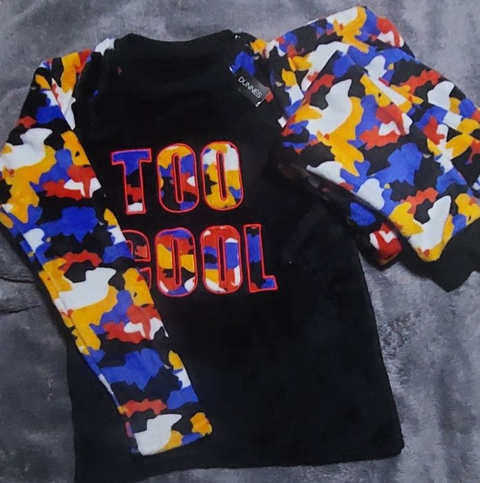 Плюшева дитяча піжама на хлопця, детская пижама на мальчика.Primark