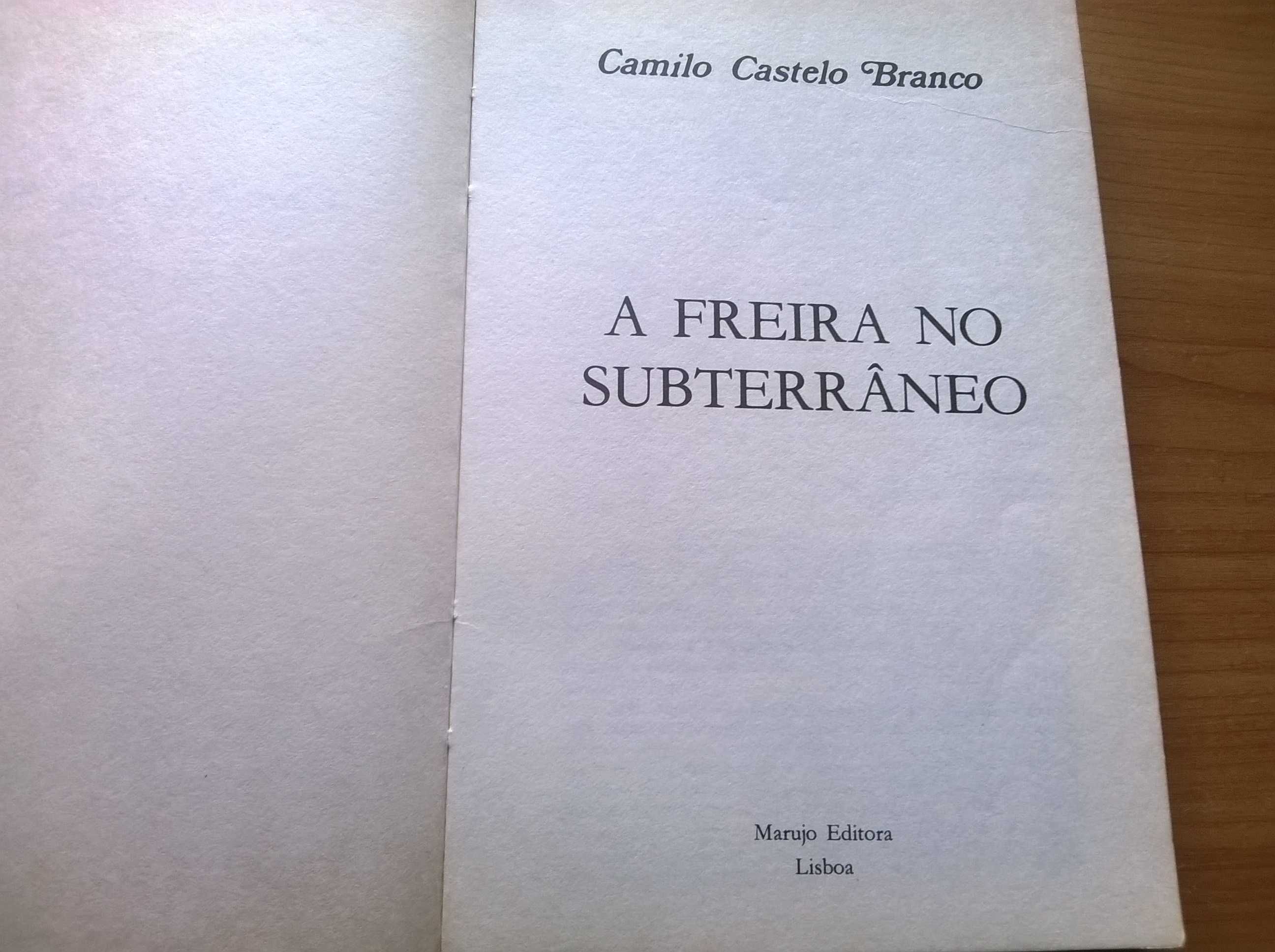 A Freira no Subterrâneo - Camilo Castelo Branco