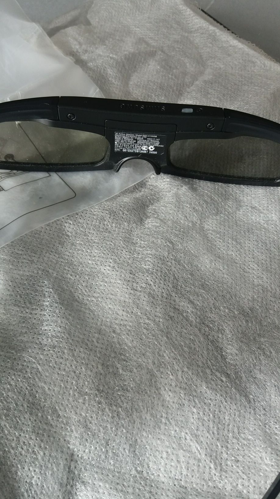 Óculos 3 d samsung