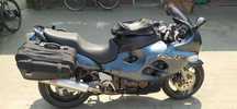 Suzuki gsx 750 f z dodatkami do turystyki