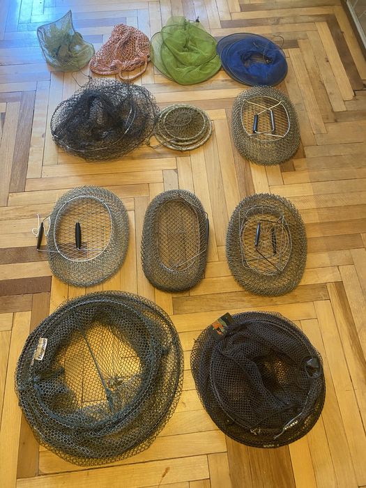 Садок рыбацкий ткань леска металл