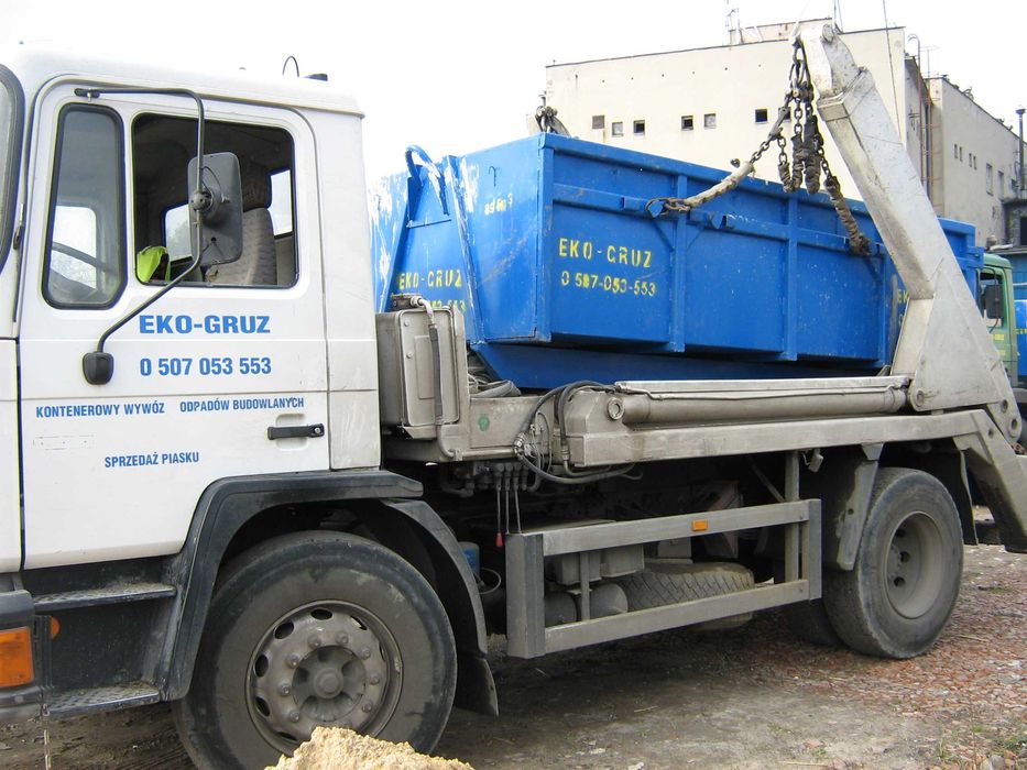 Wynajem kontenera na GRUZ I ŚMIECI
