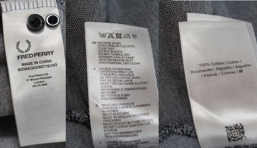 Оригінальна футболка поло від Fred Perry