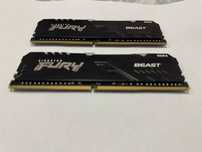 Оперативна пам'ять Kingston Fury DDR4-3600 65536 MB  Beast RGB Black)