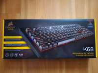 Klawiatura mechaniczna Corsair K68 Cherry MX Red