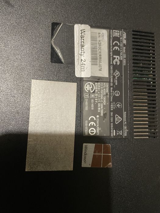 Asus K501UX i7 / 8gb/ ssd 256 gb/ GTX 950M 2GB