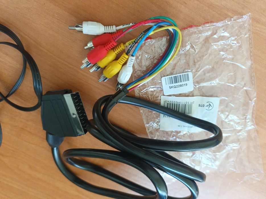 Кабель scart rgb та RCA