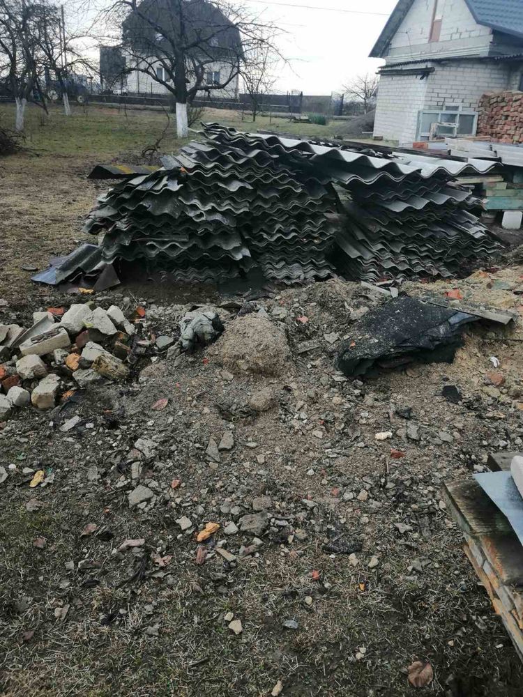 Віддам безкоштовно будівельні матеріали шифер б у
