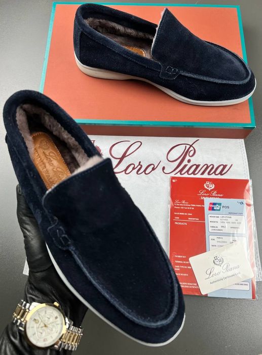 Чоловічі зимові лофери  Loro Piana