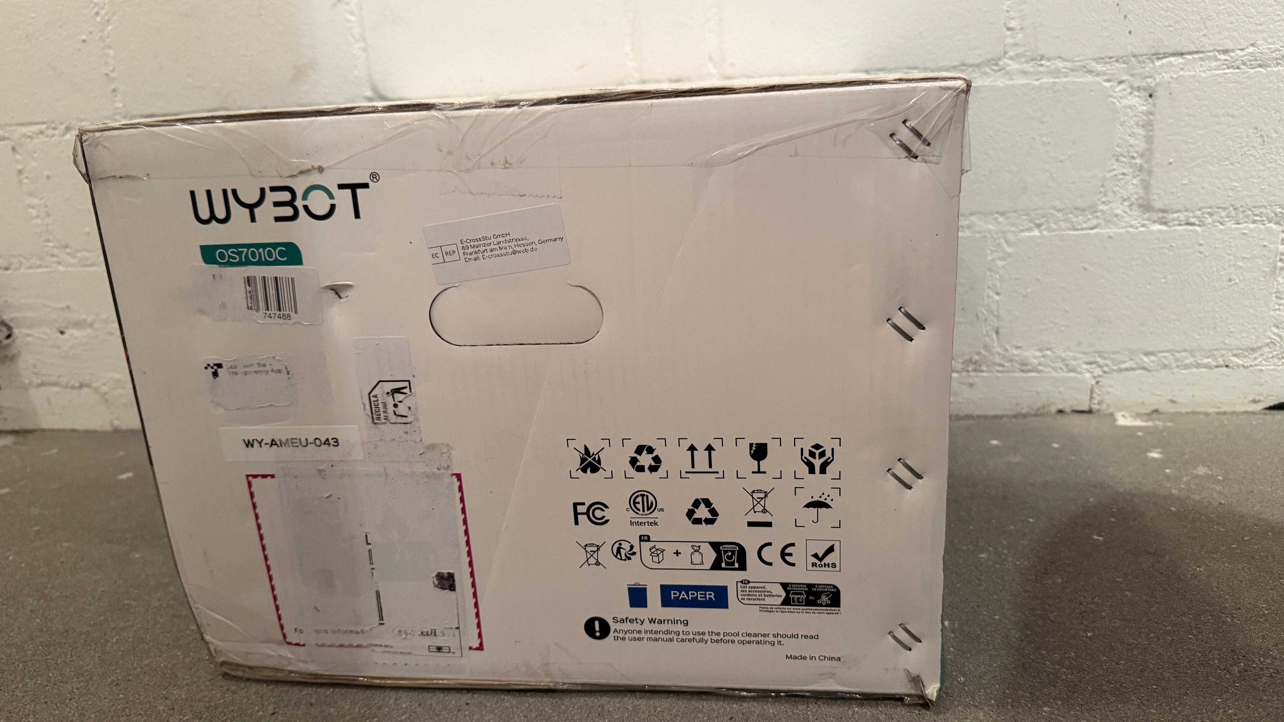 WYBOT C1  Robot basenowy z inteligentnym planowaniem trasy