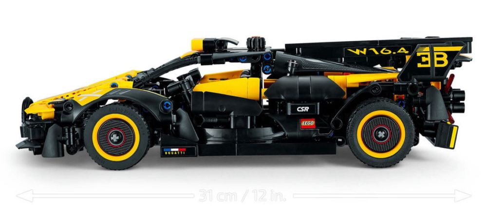 Коснтруктор LEGO technic. Bugatti bolide