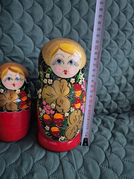 Matrioszki 7 elementów 21cm nowe