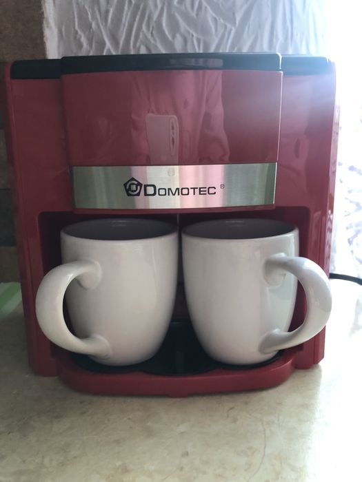 Кавоварка 2 в 1 з двома керамічними чашками