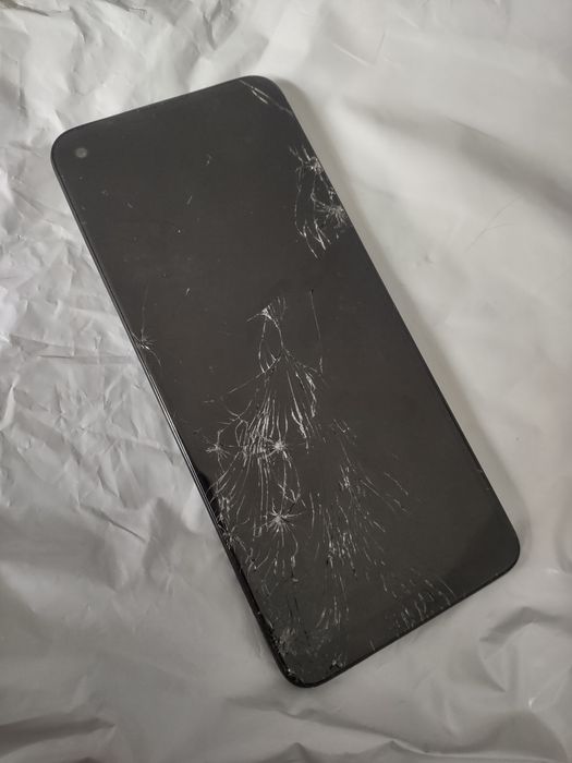 Ekran z ramką Motorola g9 power - zbity ale działający w 100%