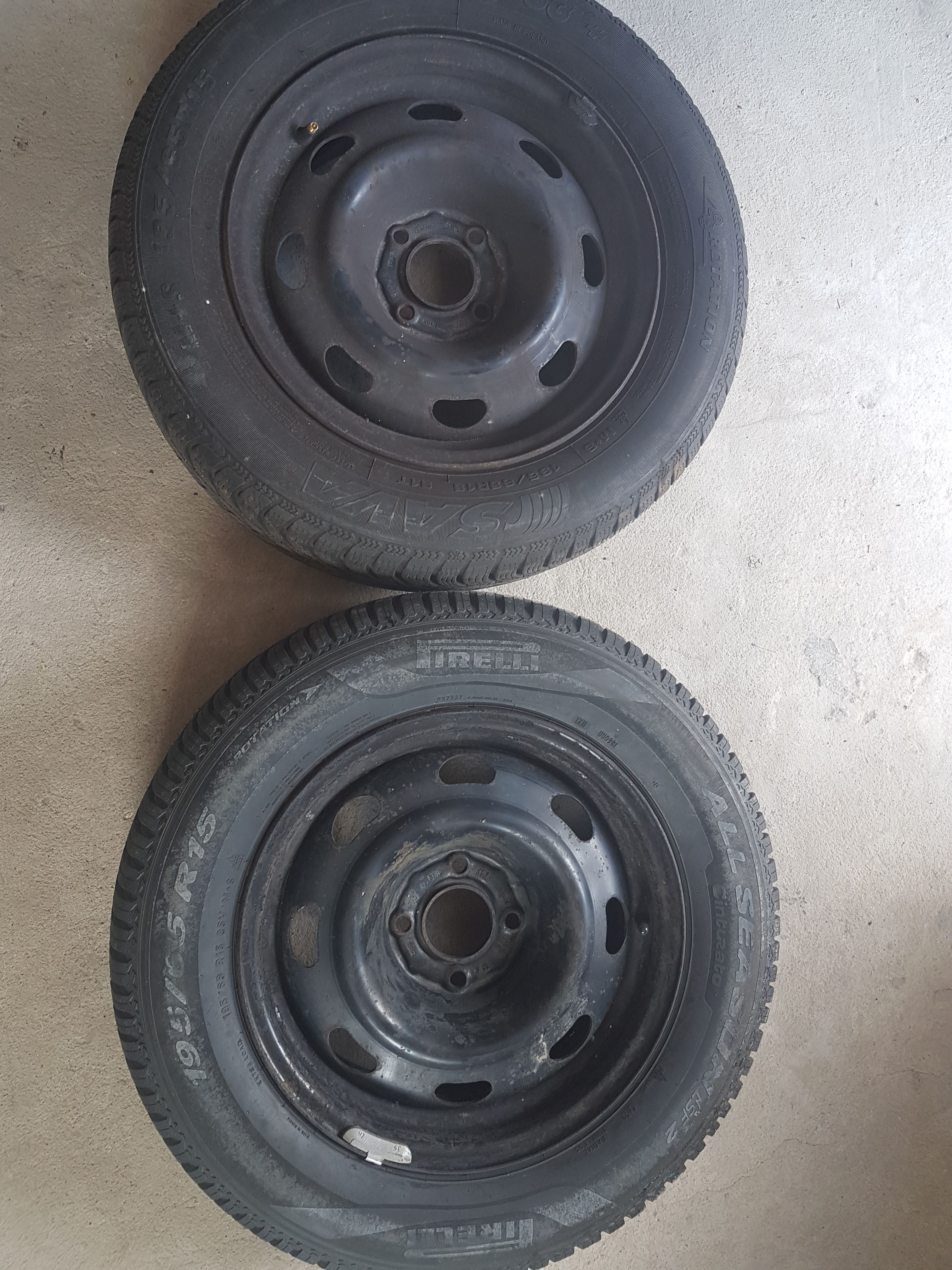 Pirelli Citroen Peugeot Резина с дисками Запаска Диск 195 65 R15