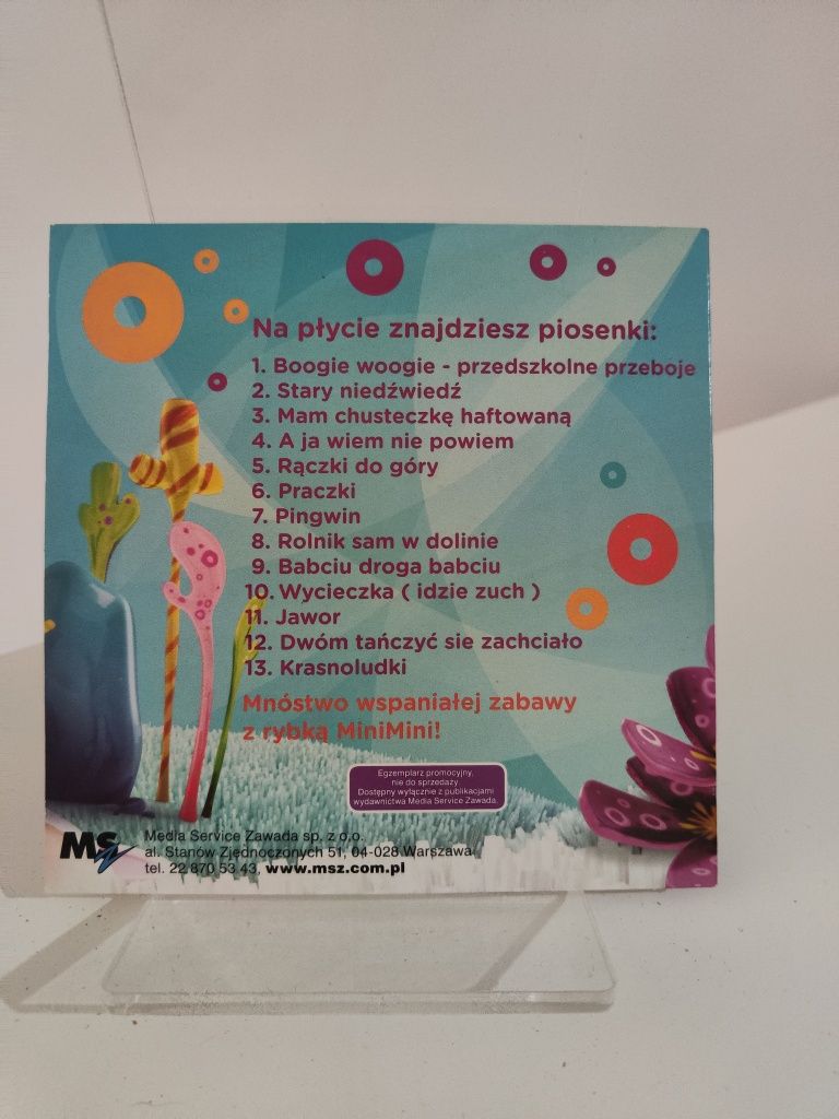 Najlepsze przeboje rybki mini mini minimni 13 piosenek CD