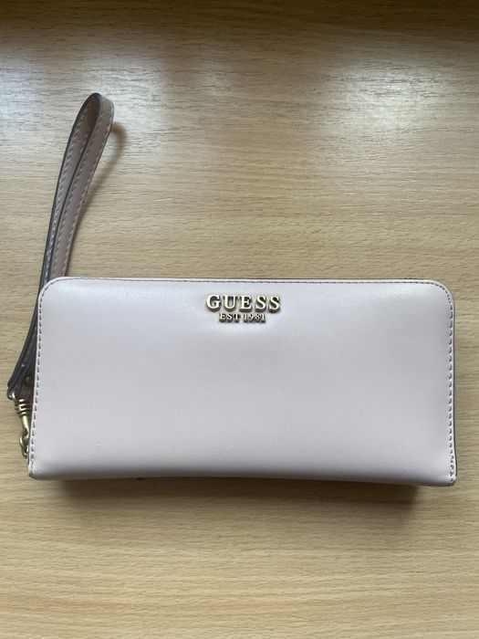 Portfel guess pudrowy róż