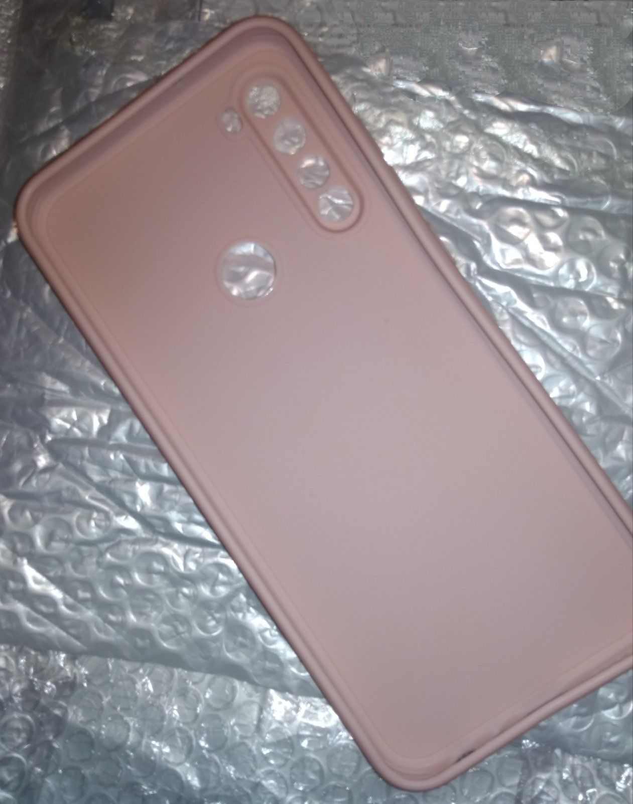 чехол Redmi Note 8 T нежно - розовый