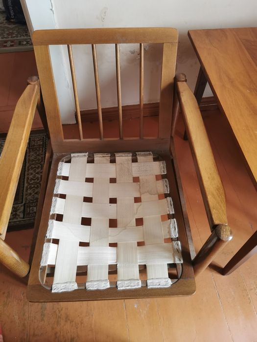 Zestaw dwóch foteli Radomsko PRL