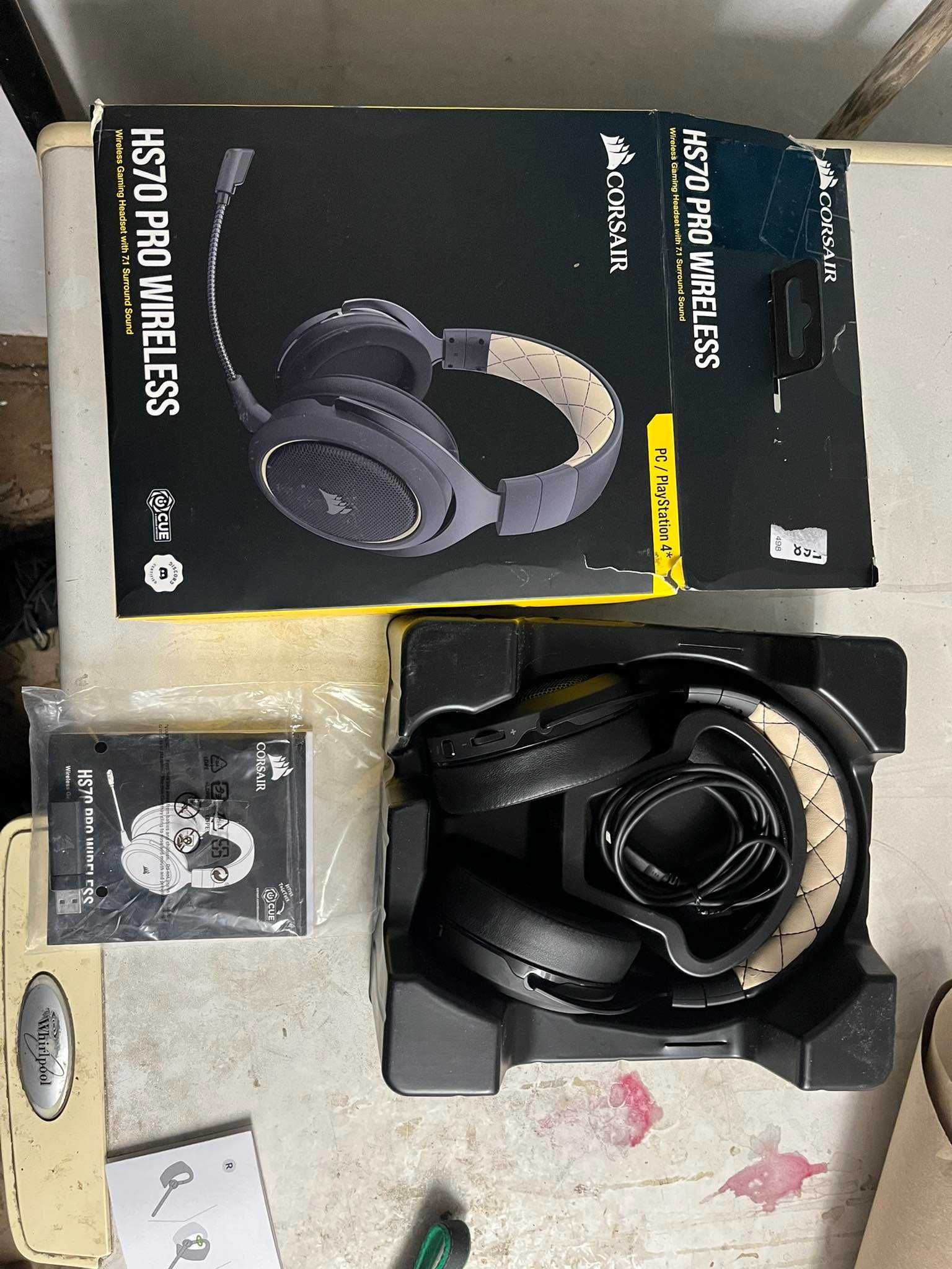 Corsair HS70 pro wirelles używane