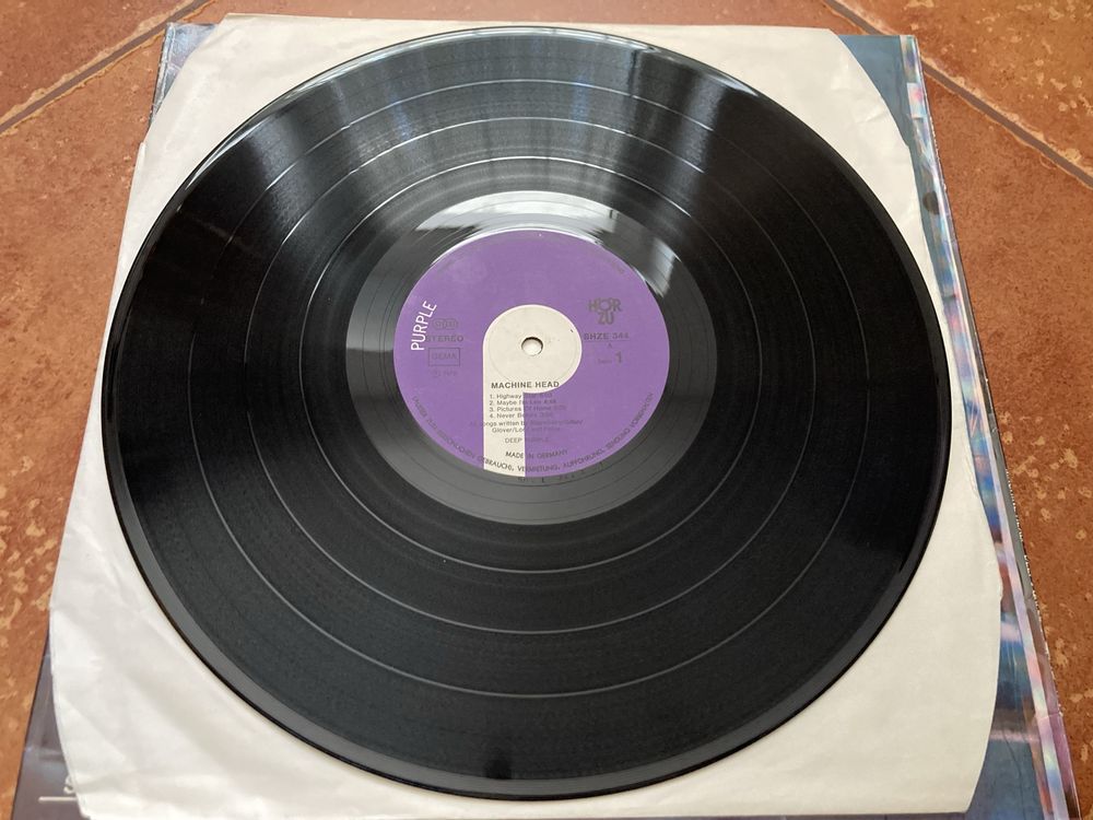 Deep Purple – Machine Head LP winyl 1972 Purple Records SHZE 344 (NM)