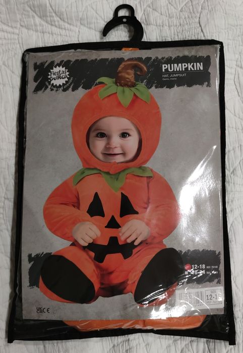 Halloween Abóbora | 12-18 M | 72-80 cm