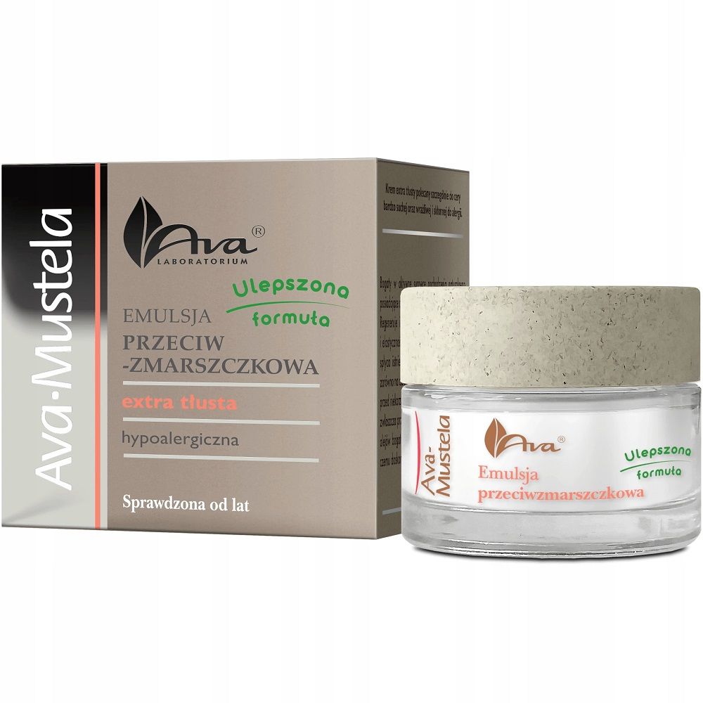 Ava Laboratorium emulsja przeciwzmarszczkowa extra tłusta 50ml