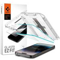 2x Szkło Hartowane Spigen Glas.tr Ez Fit do iPhone 14 Pro Max Clear