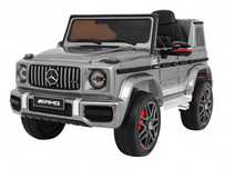Mercedes AMG G63 dla dzieci Lakier Pilot + MP3 LED elektryczne akumula