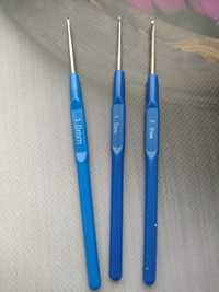 Крючки с пластиковой ручкой N1, N1,5, N2.