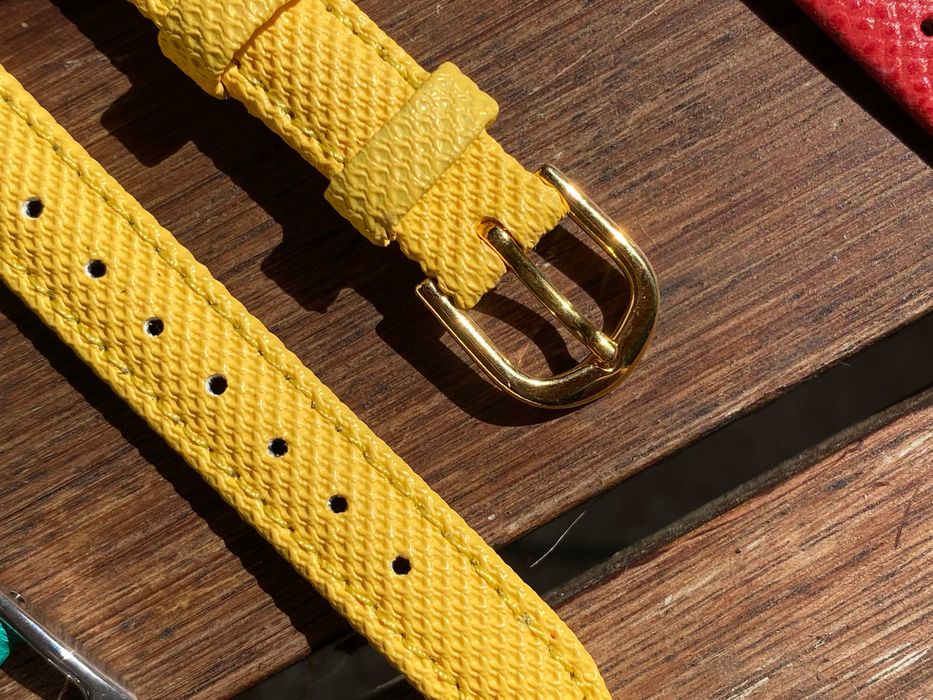 Zestaw czterech pasków do zegarków damskich 12mm