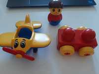 Lego duplo primo samolot wagon I ludzik