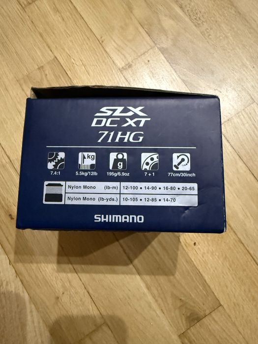 Мультиплікаторна катушка Shimano SLX DC 71 HG