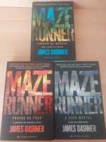 Trilogia Completa 1ª Edição  Maze Runner James Dashner (Optimo estado)