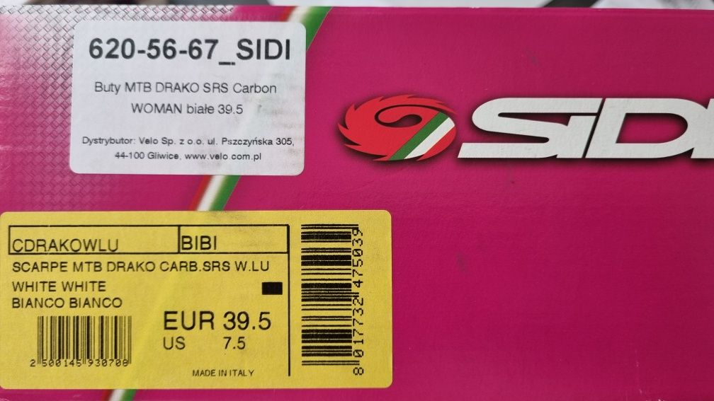 SiDI Mtb carbon SRS Draco