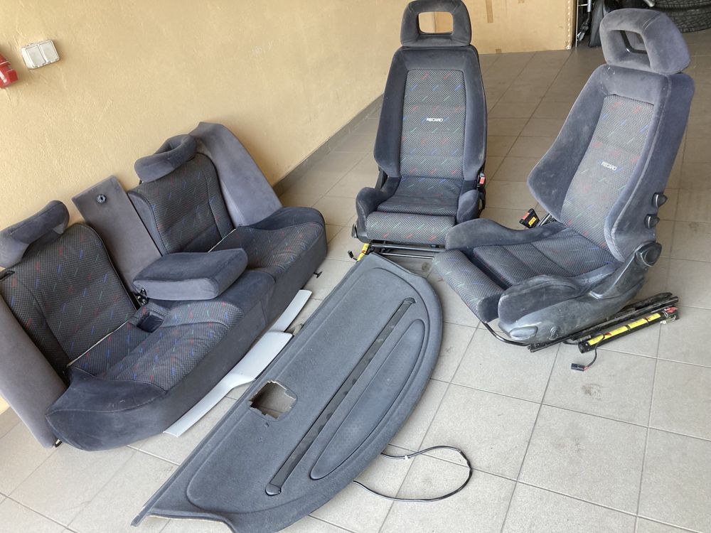 RECARO fotele kanapa elek. roleta omega tez do  E30