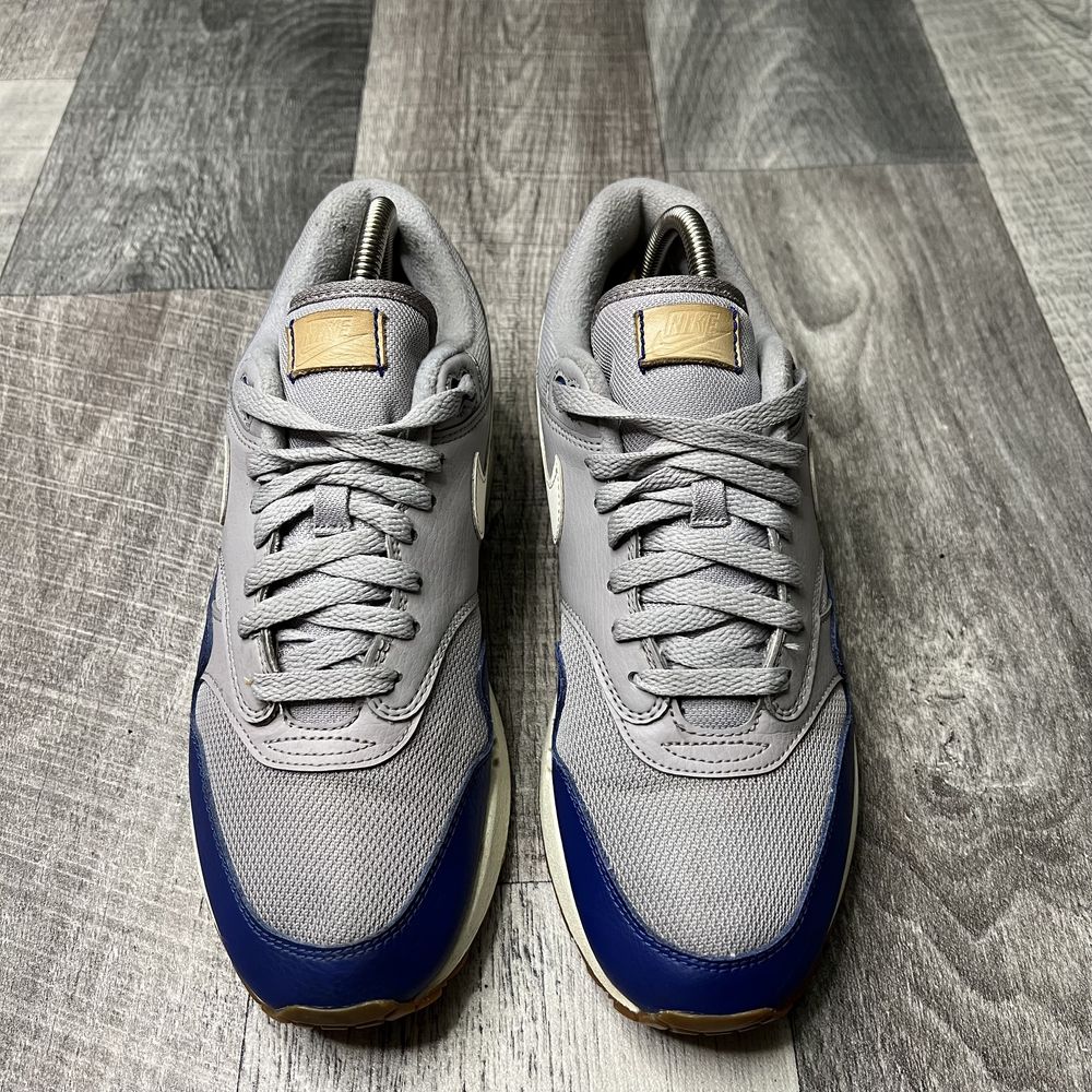 Чоловічі кросівки Nike Air Max 1 Atmosphere Grey Deep Royal Blue 42.5р