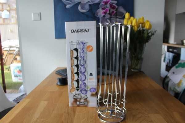 Stojak na kapsułki do kawy Kompatybilny Dolce Gusto Obrotowy 28szt