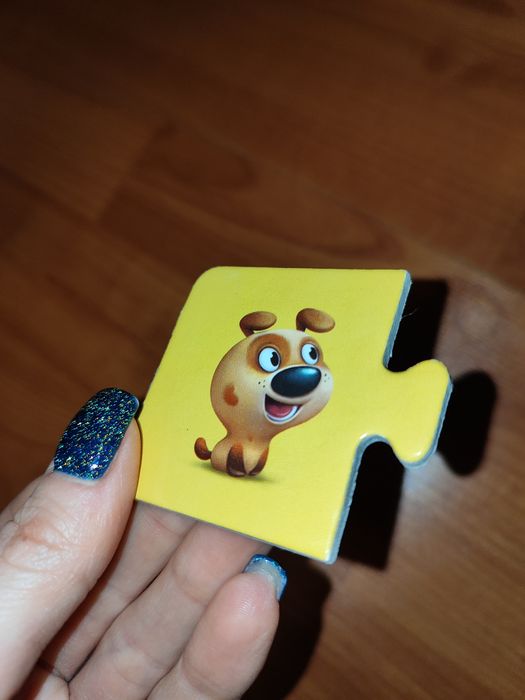 Лот пазли Puzzlika набір 4 коробки картонные dodo пазліка поїзд