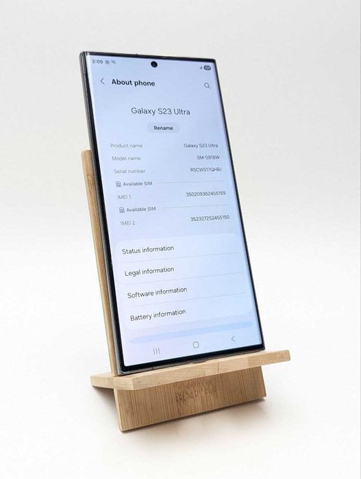 Samsung Galaxy S23 Ultra 256 GB 5G zielony