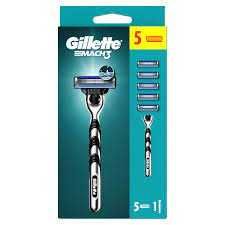 Gillette Mach 3 maszynka +5 sztuk wkładów