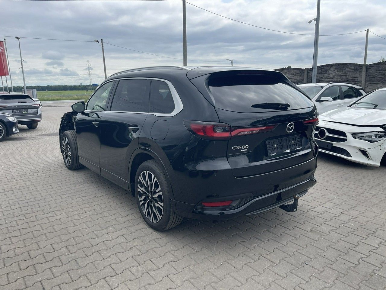 Mazda CX-80 Humora plus Automat Hybryda Skóra Virtual 7 os.