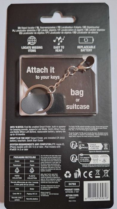 SMART FINDER lokalizator FRESH REBEL czarny