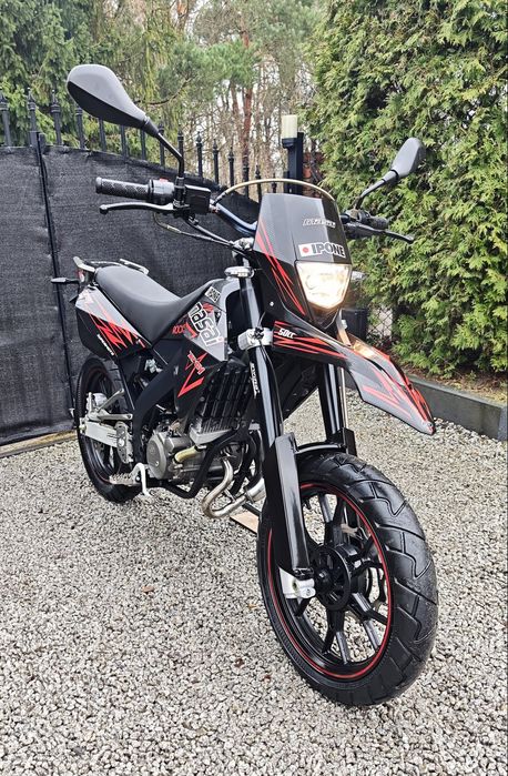 SuperMoto Masai X-Ray 50cc Minarelli AM6 2T 2021r 1900km! Kosa!