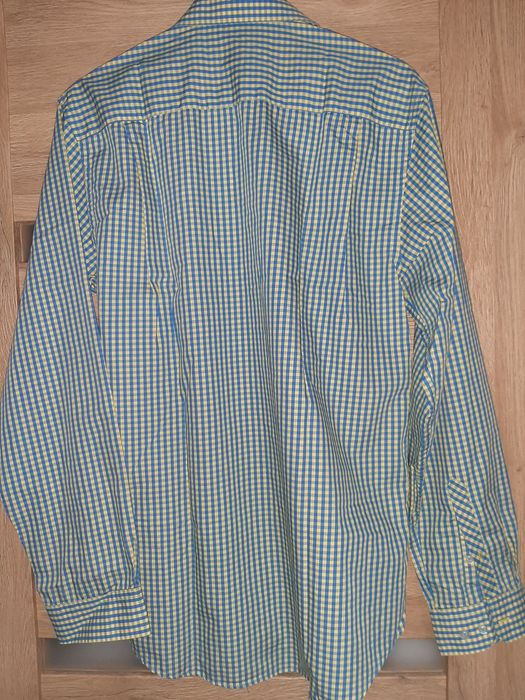 Koszula męska w kratkę długi rękaw