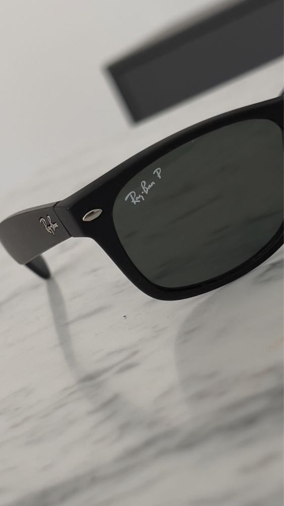 Ray ban Polarized New Wayfarer okulary z polaryzacją org