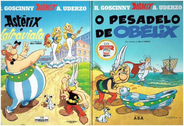 11269 Livros publicações de Astérix - Cartonados