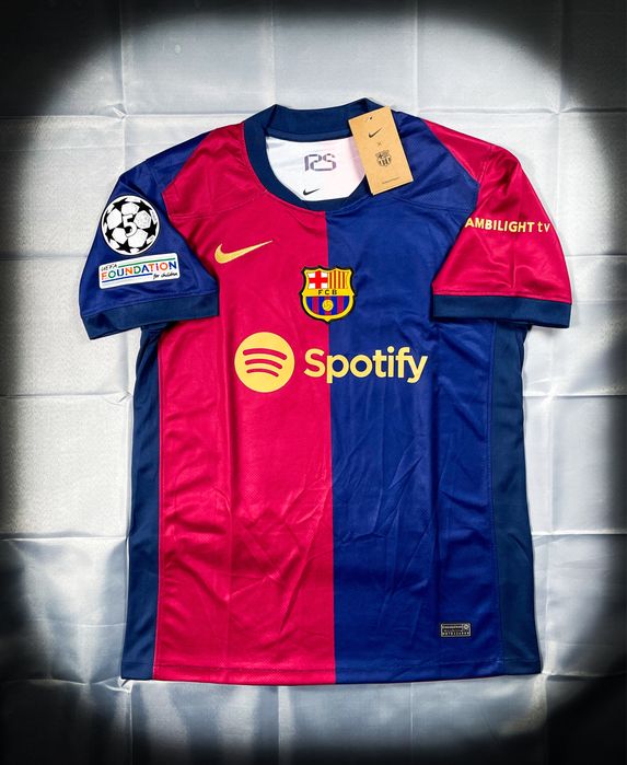 (M) Jersey Kit 24/25 Lamine Yamal #19 Barcelona Champions League / M