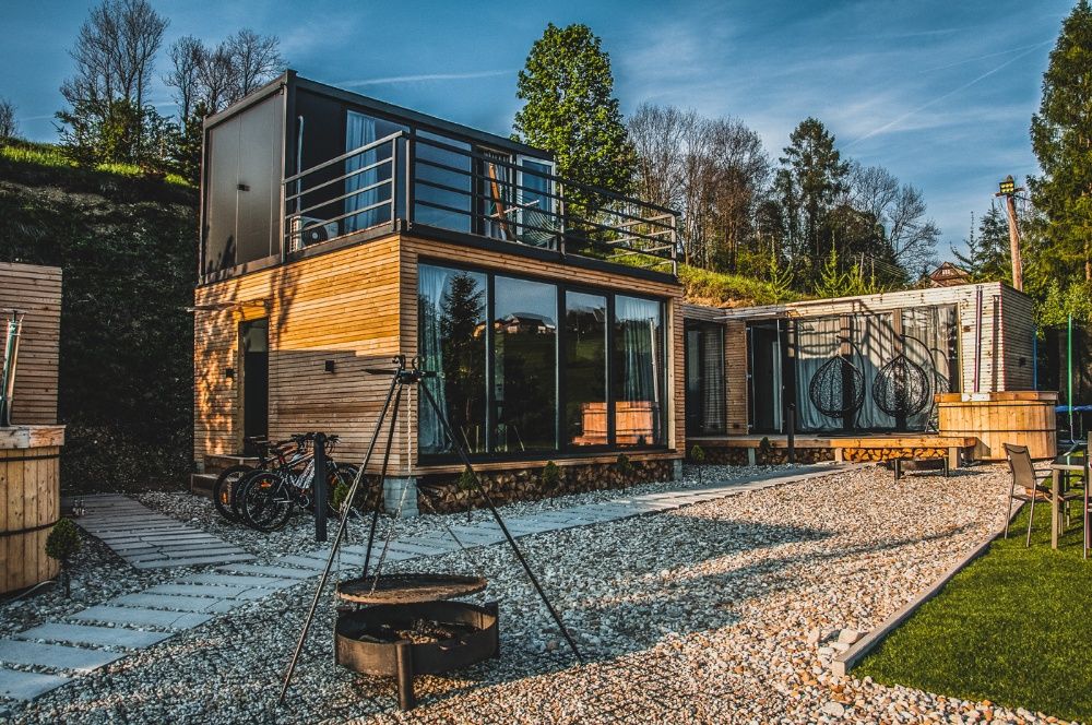 Domek do wynajęcia obok Białki Tatrzańskiej z ruską bania i widokiem
