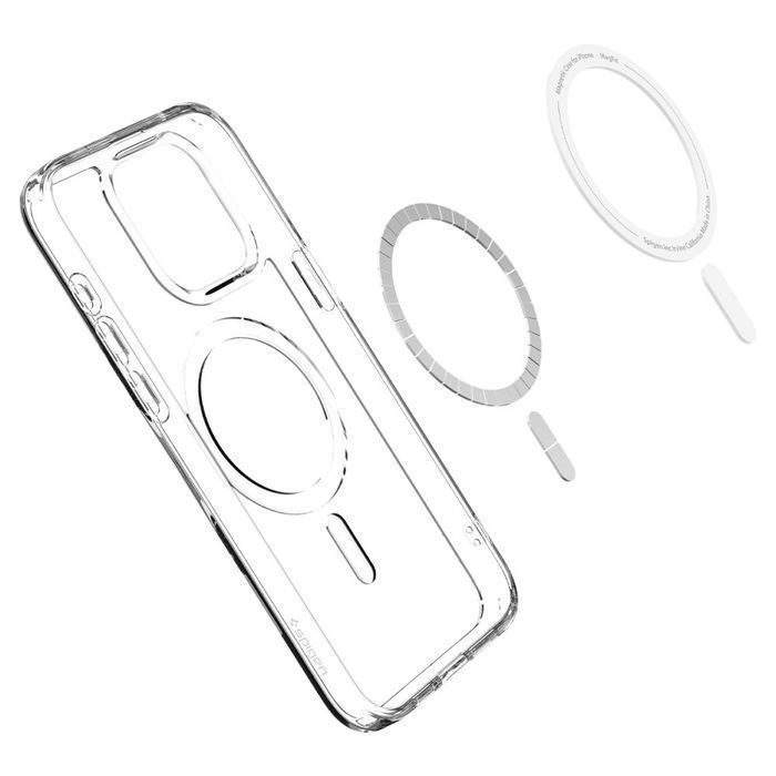 Etui Spigen Ultra Hybrid MagSafe do iPhone 15 Pro w kolorze białym